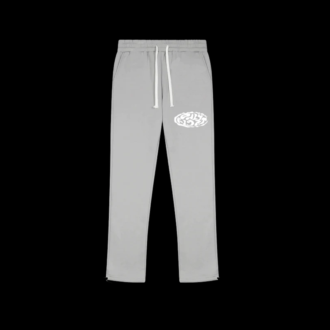 ONLY RIGHT WOLF GREY MONOCHROME JOGGERS